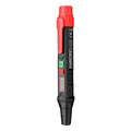 Digital brake fluid tester pen with LCD screen, included batteries and manual in a colour box.