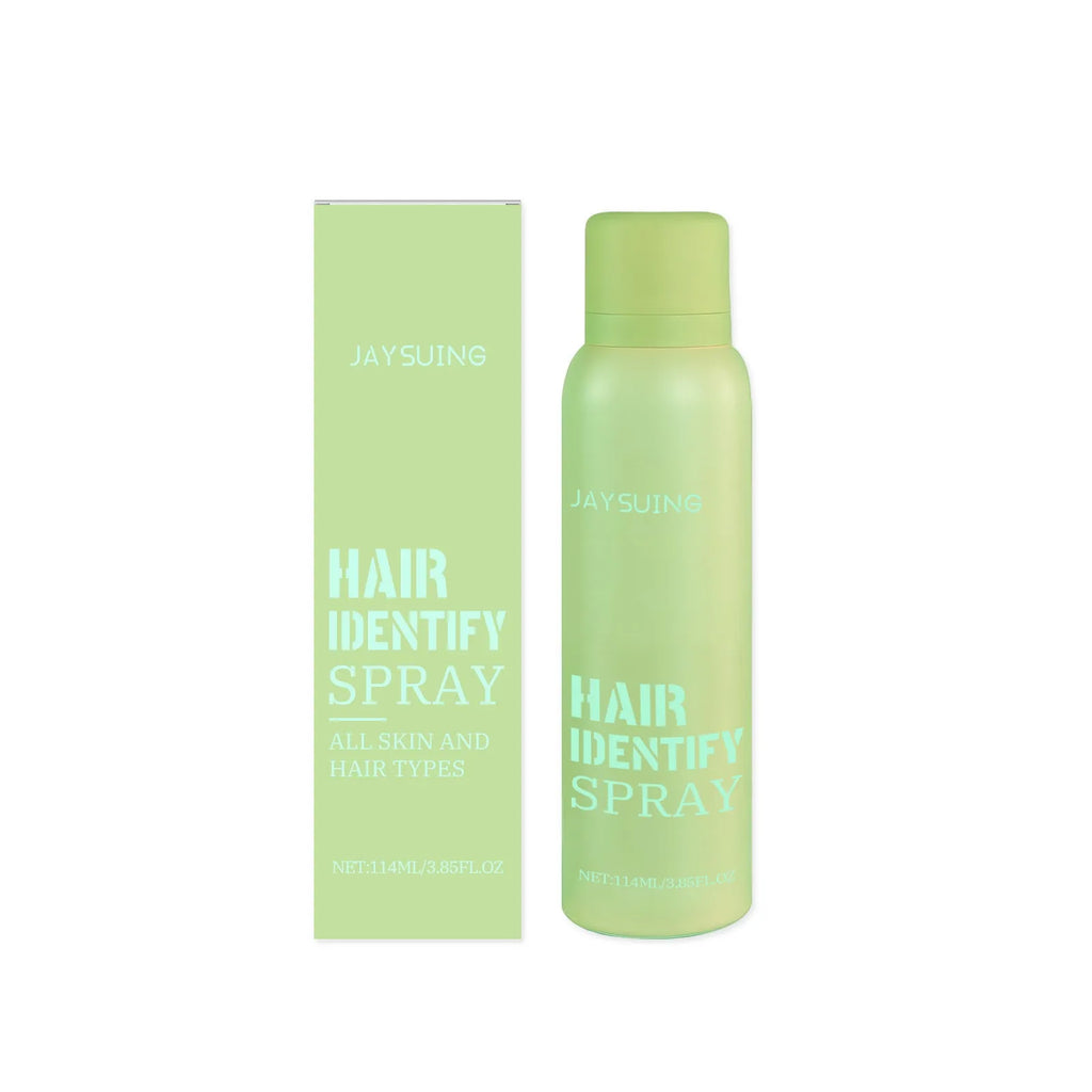 114ml bottle of facial hair recognition spray with botanical root extracts