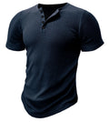 Men's slim-fit sports t-shirt in Army Green colour on a white background.