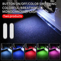 LED car warning door light with ABS plastic housing for anti-collision protection
