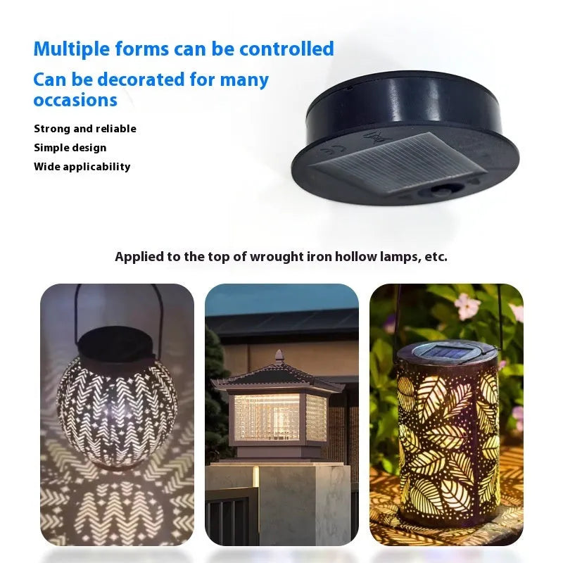 Oval solar LED battery box accessory, 2cm by 7cm, 1.2V 0.02W, IP44, for garden solar lights
