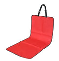 Dog car seat cover waterproof Oxford fabric unfolded on car seat, 106x46.5cm, available in black, blue, red
