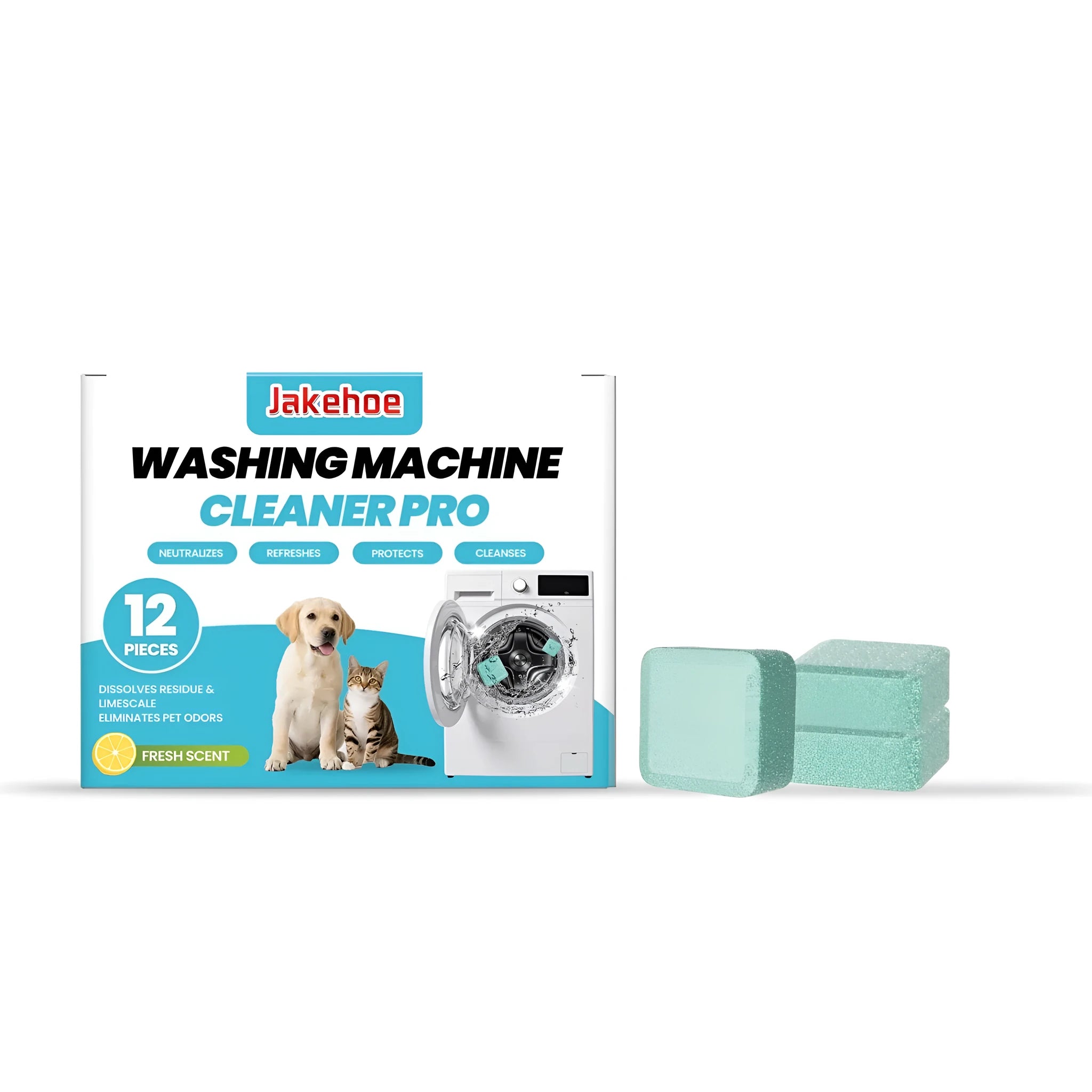 Washing Machine Cleaner Pro 12 sheet pack for appliance maintenance