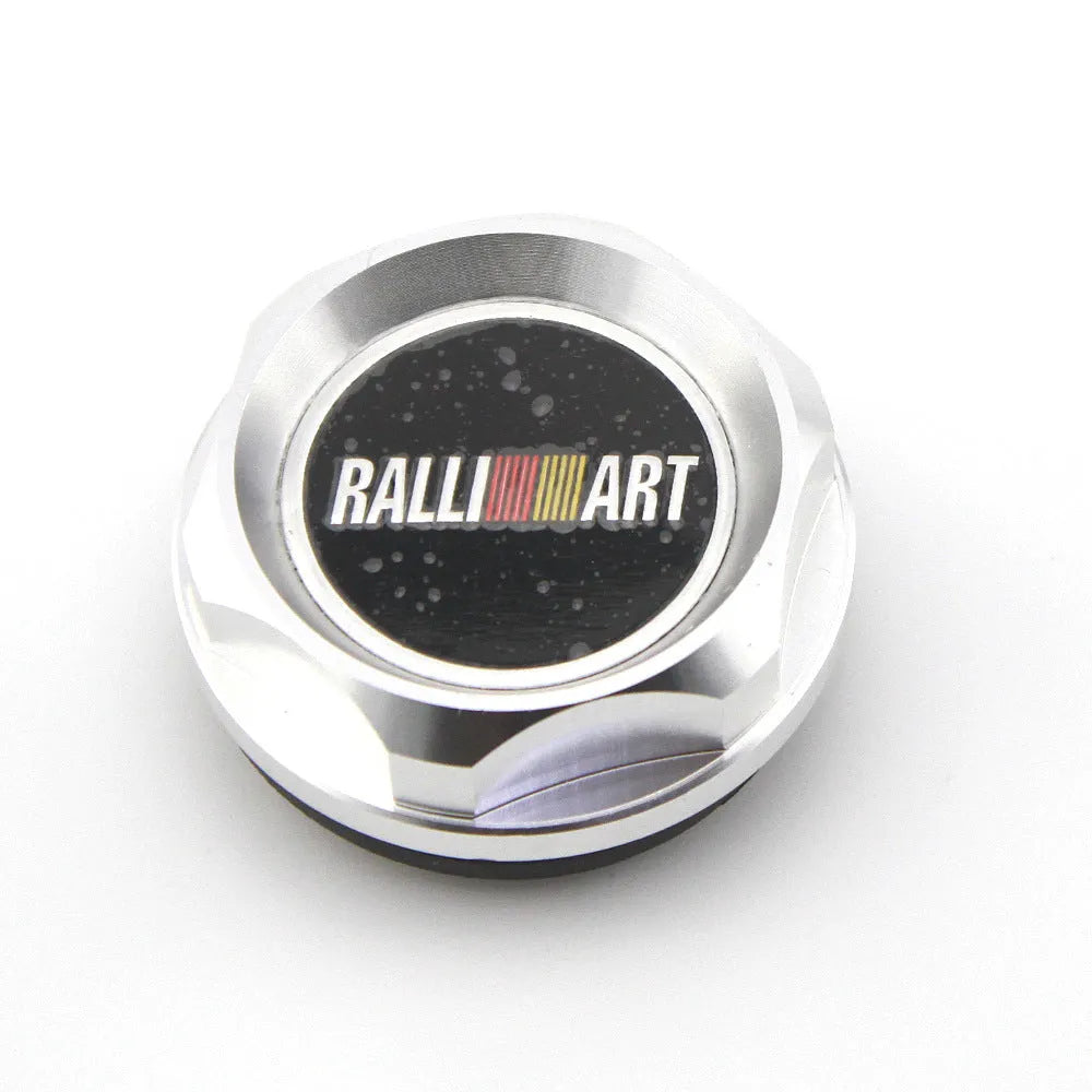 Aluminium alloy oil filter cap for Mitsubishi vehicles in multiple colour options