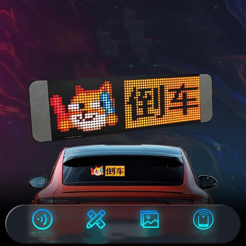 Remote control voice Bluetooth full-colour LED display screen with HD resolution