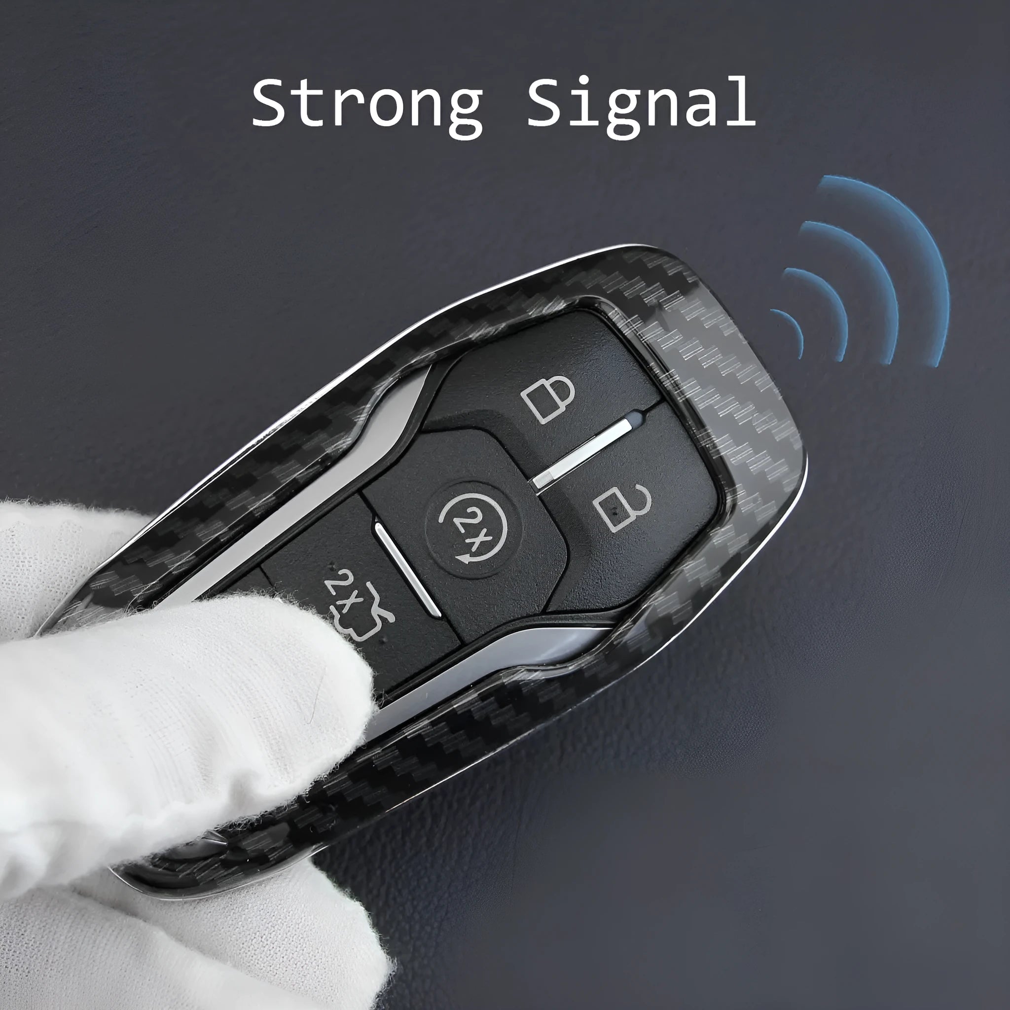 Plastic remote control protective shell for car keys with single shell design
