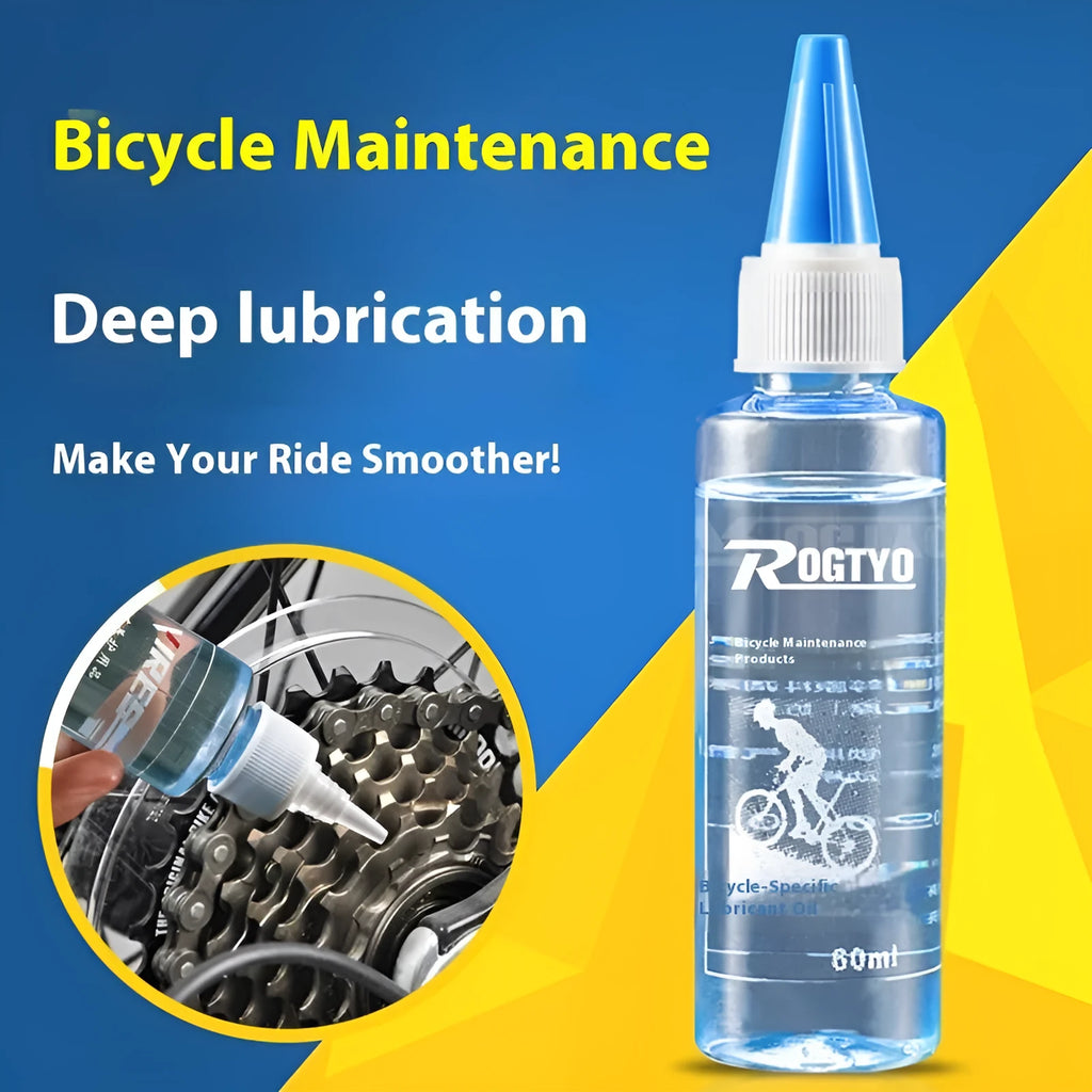 60ml bottle of bicycle chain lubricating oil for mechanical maintenance and rust prevention