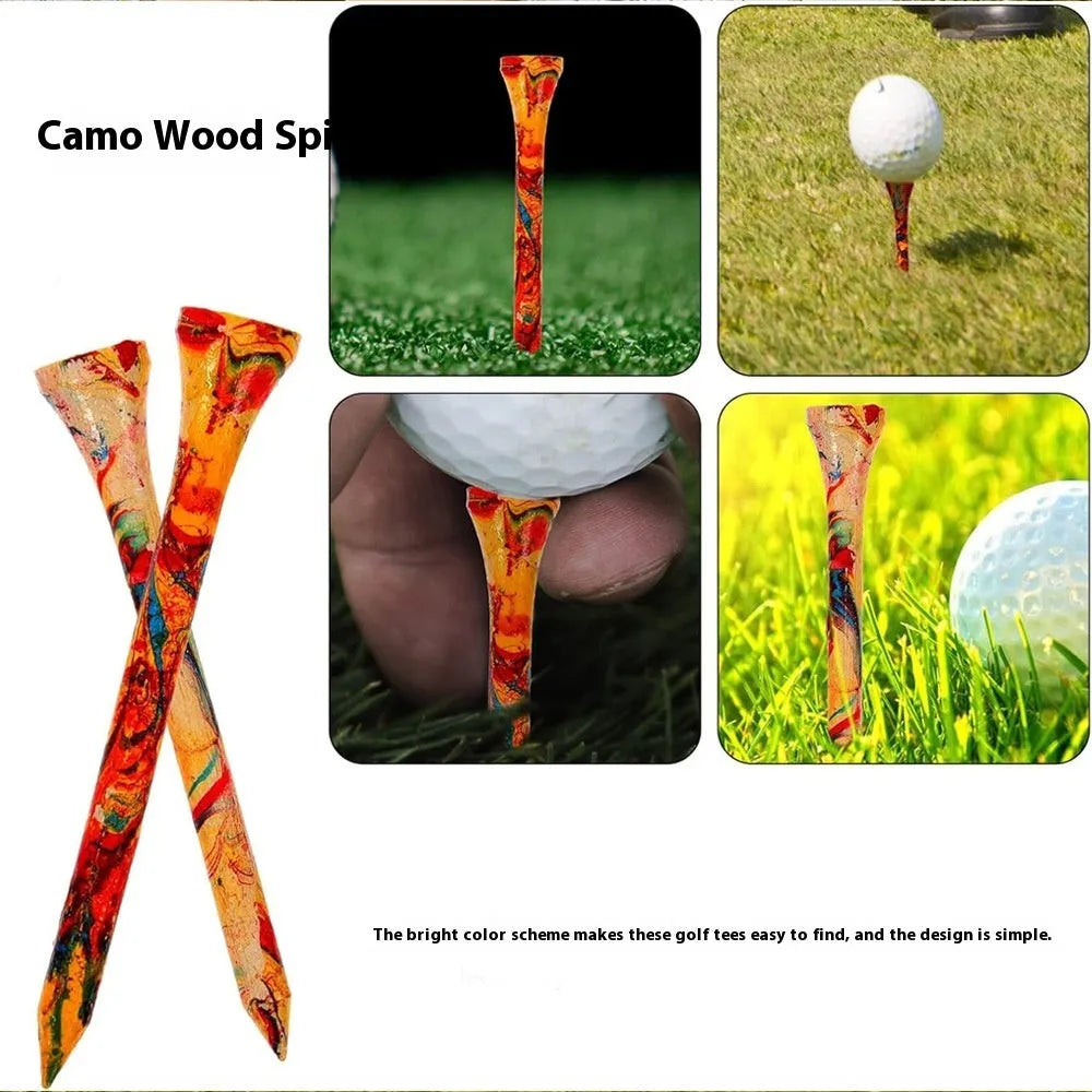 Colourful 70mm diameter golf ball holders made from hemu material for training