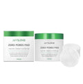 Open pack of 70 round moisturising cleansing pads for skincare, showing pre-moistened texture