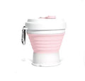 Blue silicone quick refrigeration pinch cup for making slushies, showing cylindrical shape.