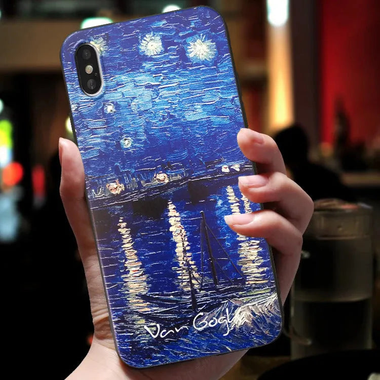 Xiaomi phone case starry sky TPU soft shell protective cover
