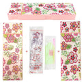DIY diamond painting pencil case kit with PU leather wristlet bag and resin diamond chips