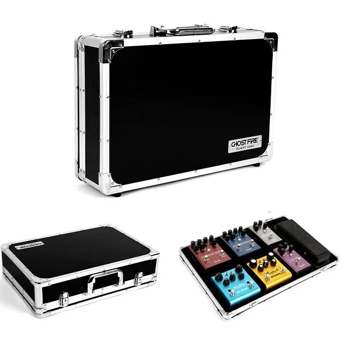 Black aviation-style hard flight case for a trumpet, shown with handle, designed for T-EC8 and TEC4 models.