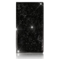 PU leather car document wallet for insurance and registration papers in black colour.