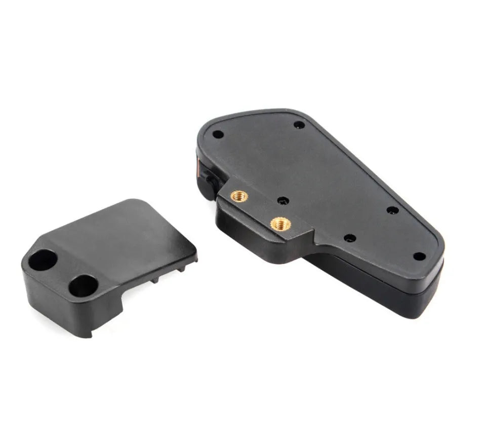 BT-S2 black Bluetooth motorcycle helmet intercom headset with button panel and 1000-metre range