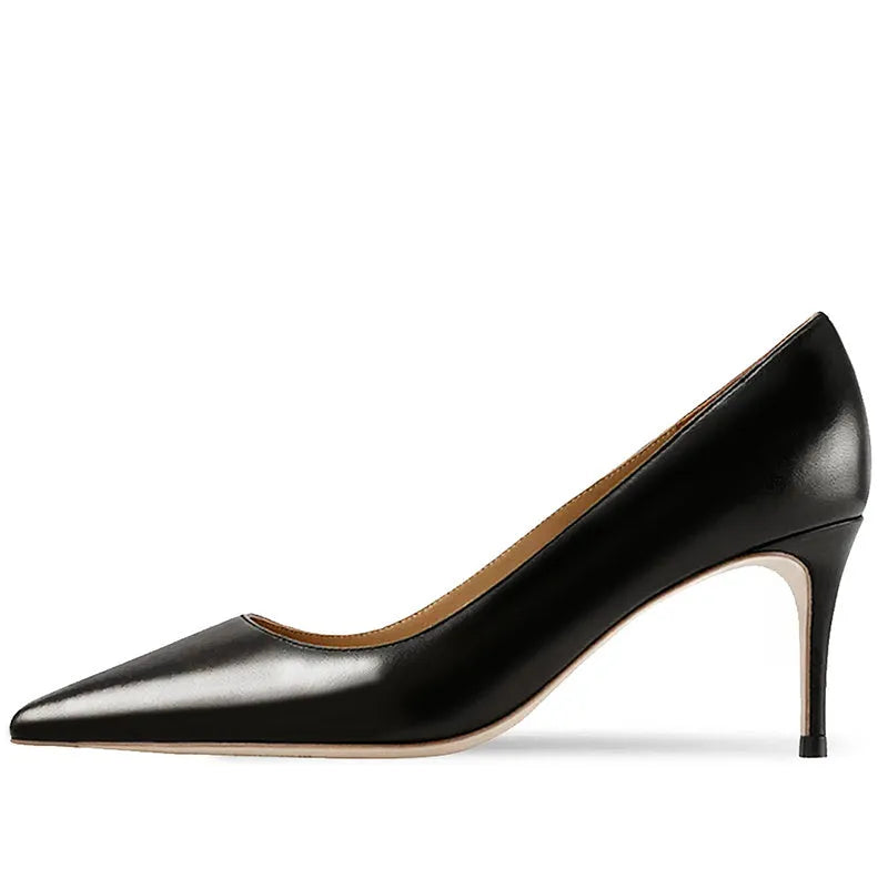 Women's nude pointed toe high heel mules with lace-up detail and soft rubber sole