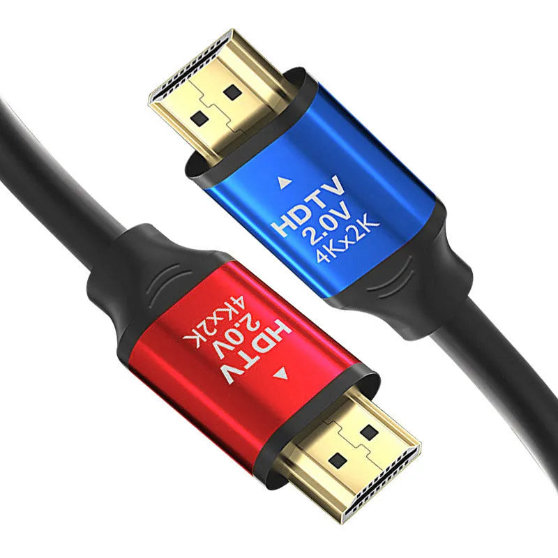 HDMI cable with gold-plated aluminium connector for computer monitor connection