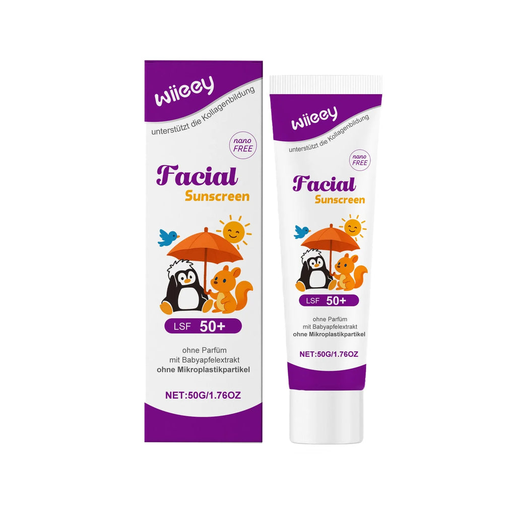 50g tube of summer outdoor daily convenience protective sunscreen cream