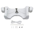 Milky white ABS wall-mounted charging set for Oculus Quest 2 handles with charger wire screw packing box
