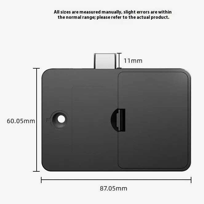 F079 removable card invisible drawer lock with no-punch installation for furniture