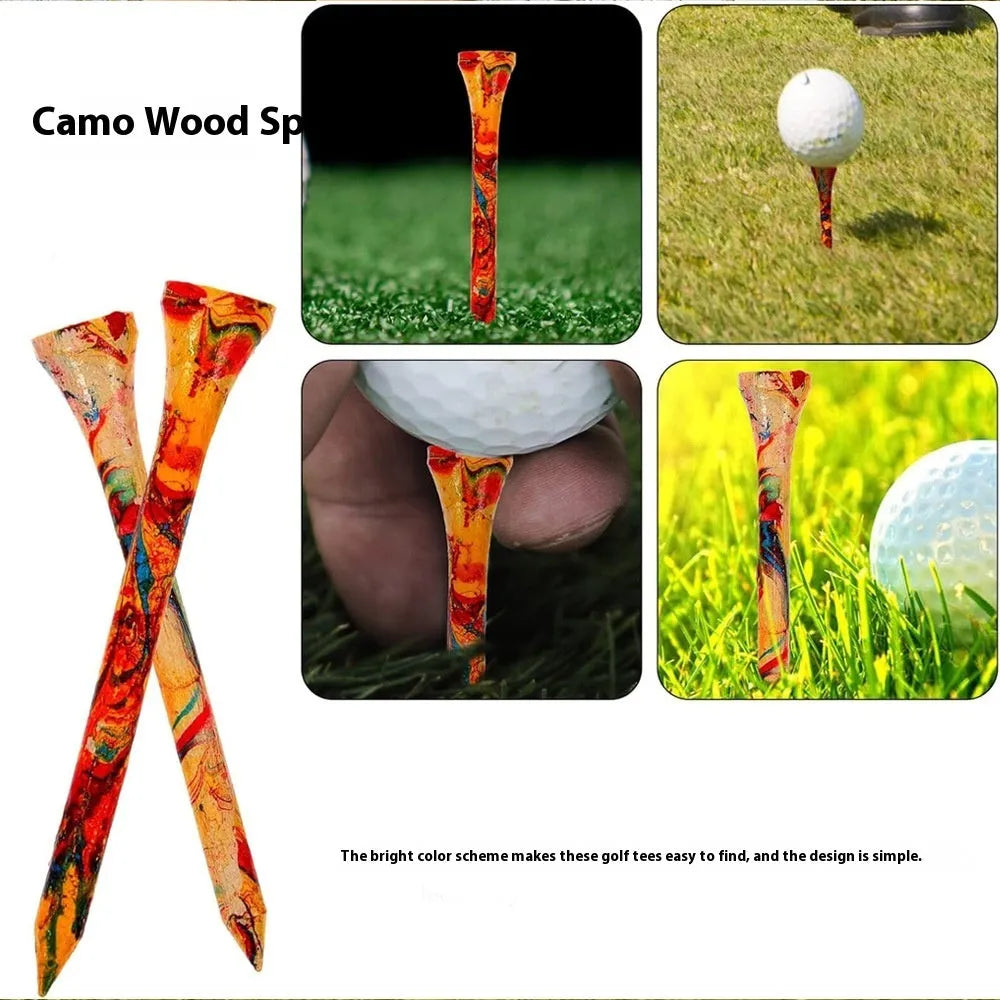 Colourful 70mm diameter golf ball holders made from hemu material for training