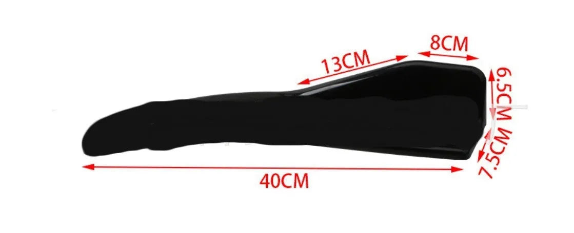 440mm carbon fibre pattern deflector shovel for General Motors vehicle front and rear installation