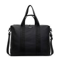 Lightweight Oxford cloth tote bag in black, grey, or champagne with 20-35L capacity for travel