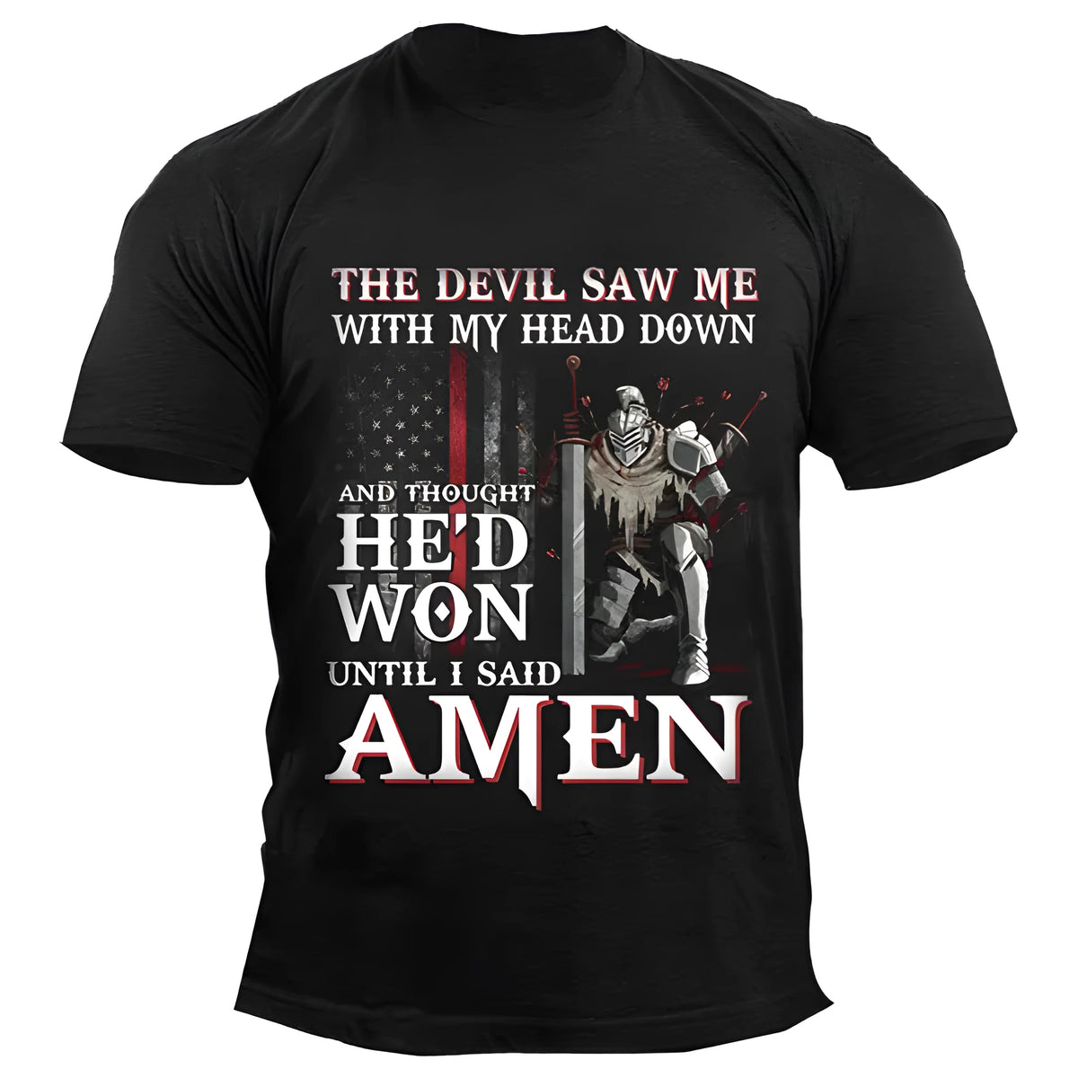 Men's black solid sports T shirt with loose fit, short sleeves, and cartoonish design