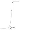 LED fill light nail tattoo floor lamp with aluminium shade and alloy stand, 110-240V, modern simplicity style