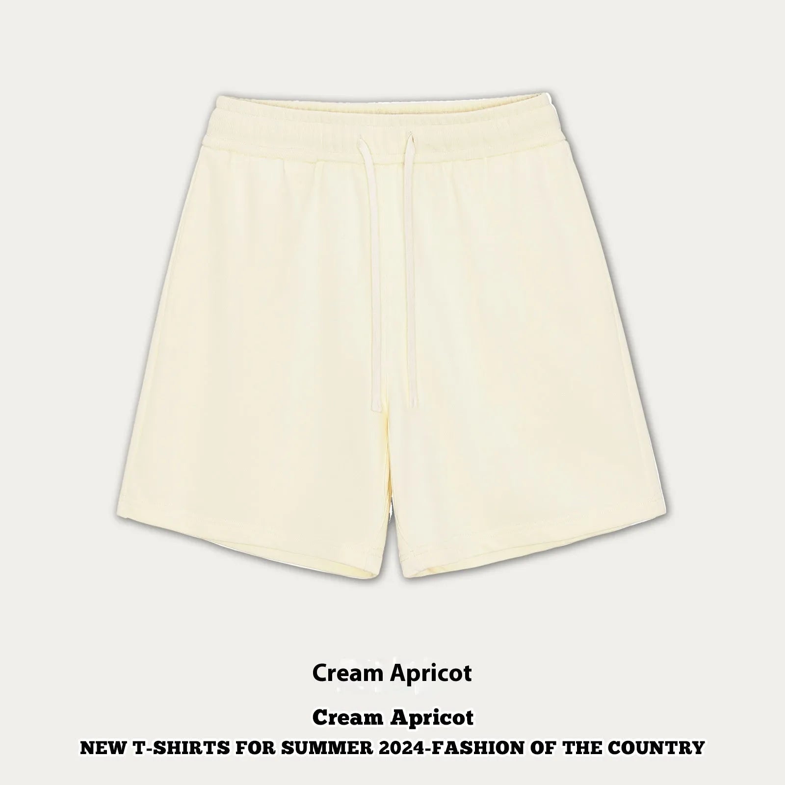 Cotton denim summer shorts for baby boy or girl in loose fit with five colour options