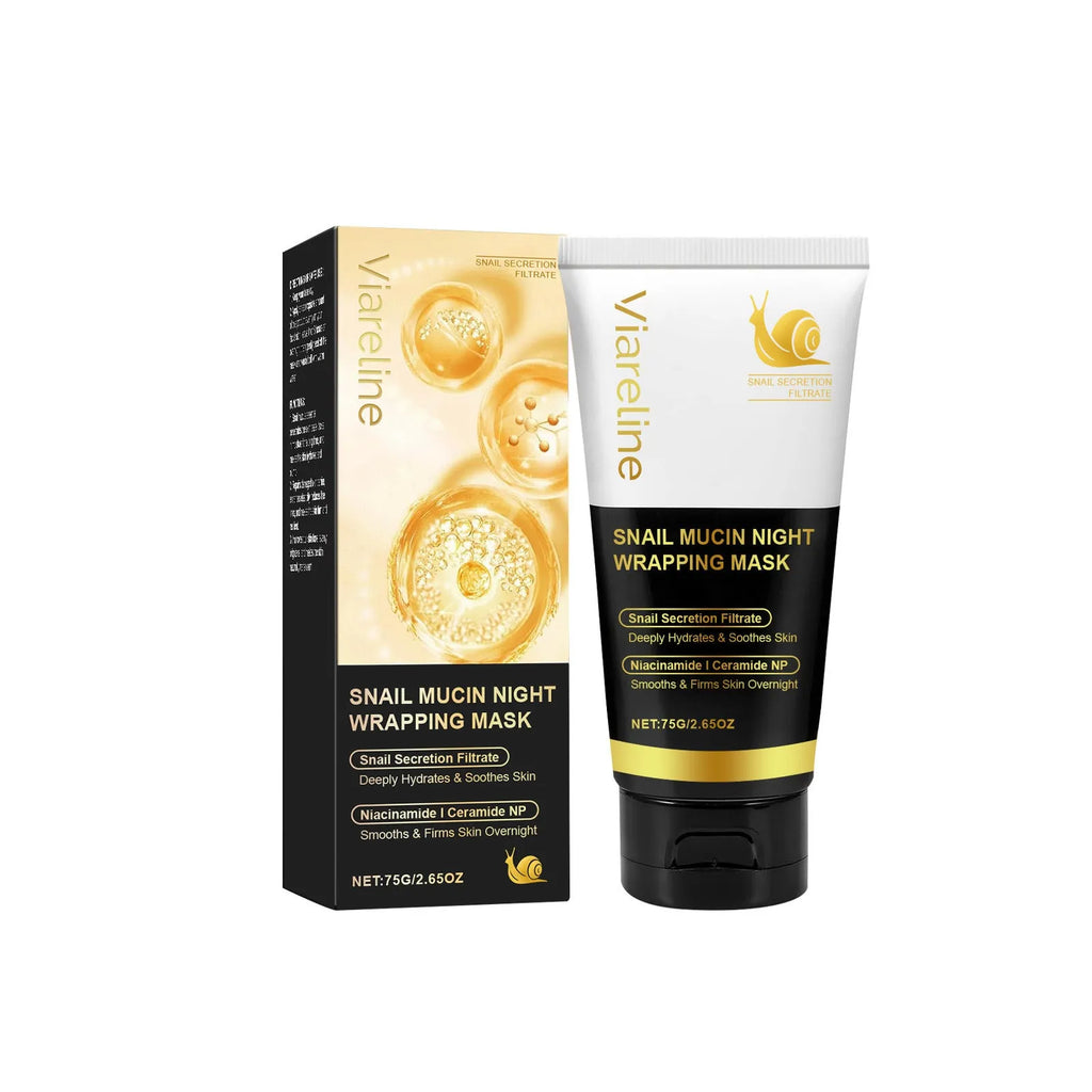 75g tube of snail mucus tearing facial mask with collagen and ceramide