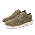 Men's breathable mesh hiking shoes with rubber sole, round toe, low heel, available in six colours
