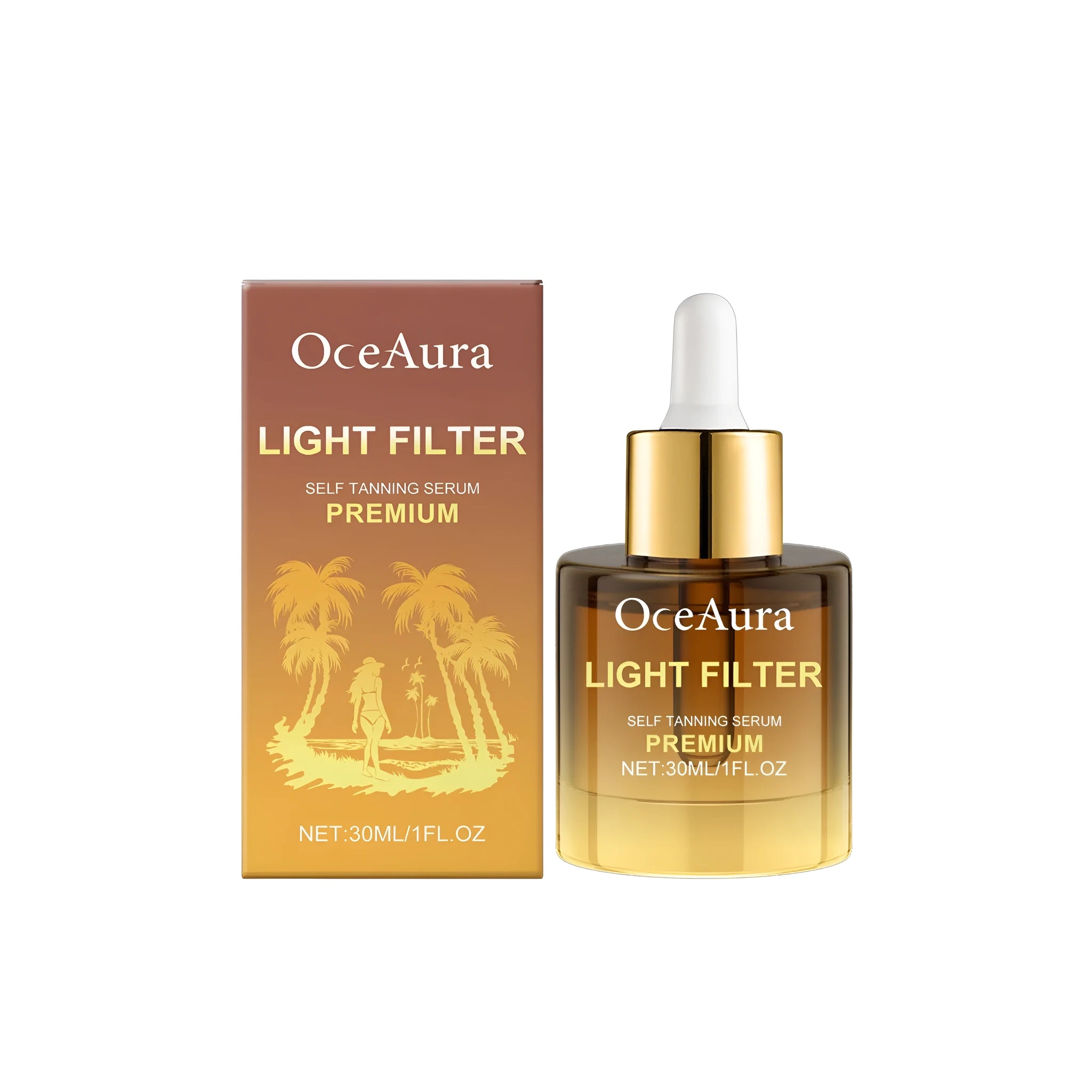 30ml bottle of Shining Black Skincare Body Liquid moisturiser with glycerin, aloe and green tea