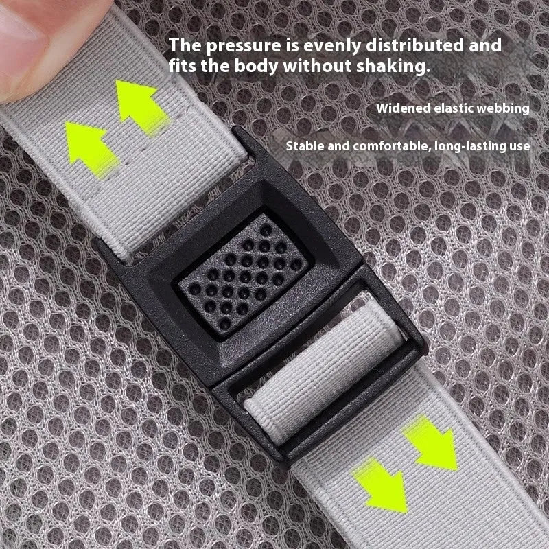 Anti-theft nylon document waist bag in solid colour for personal travel abroad