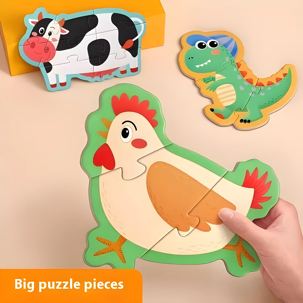 Children's big puzzle entry-level animal educational toy paper jigsaw 24 pieces Animal Park