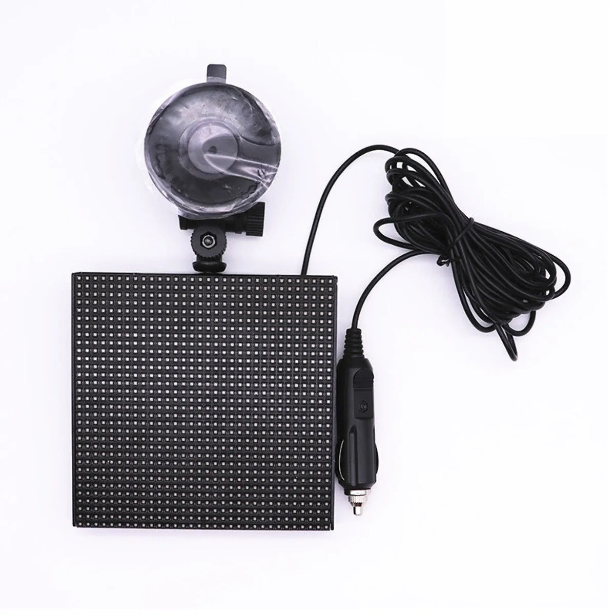 32x32 pixel LED car display screen with aluminium frame and Bluetooth wireless control