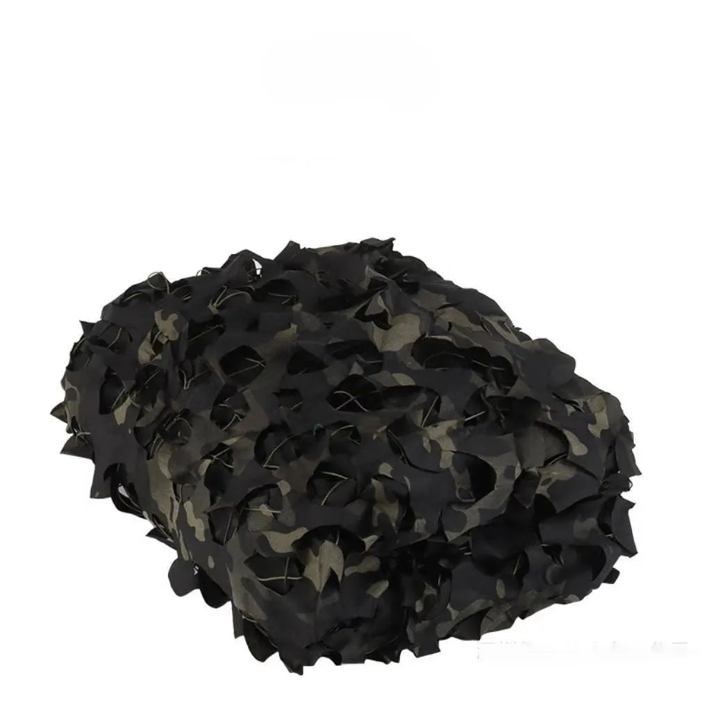 Green camouflage net cover for military and outdoor use with multiple pattern options