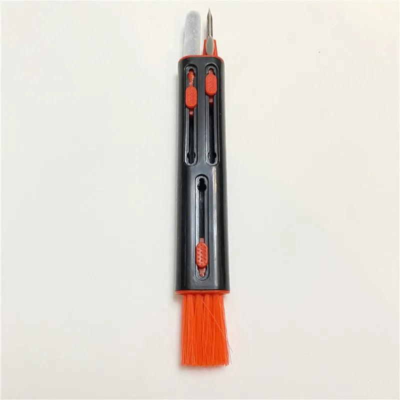 AirPods Pro cleaning pen kit with white and red double-headed design, showing brush and sponge tools.
