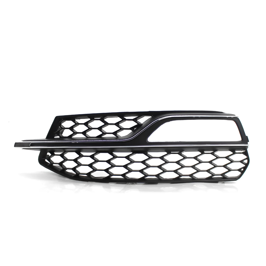 Black ABS bumper fog lamp grille for 2013-2016 Audi A3 Sport S3 with electroplating finish