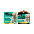 200g pack of canine probiotic soft granules with chicken powder, beef powder and lecithin for dog digestive support