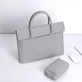 PU leather tablet and laptop inner case in light grey, dark grey, beige, pink or silver grey, 12-16 inch sizes.
