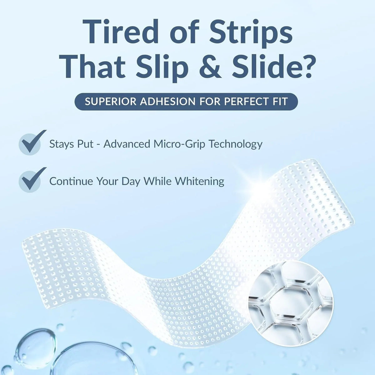Teeth whitening strips convenient easy home kit for stain removal enamel safe 14 pairs