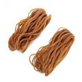 Natural rubber circular resistance bands for fitness training and physical therapy exercises
