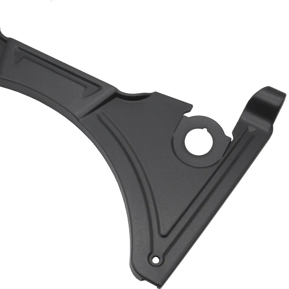 Black motorcycle cockpit fairing modification accessory for BMW R1250GS and R1200GS models