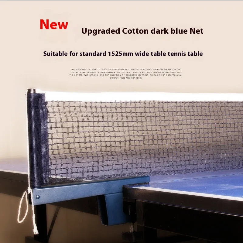 Table tennis post set with universal large clip for indoor open grid table tennis tables
