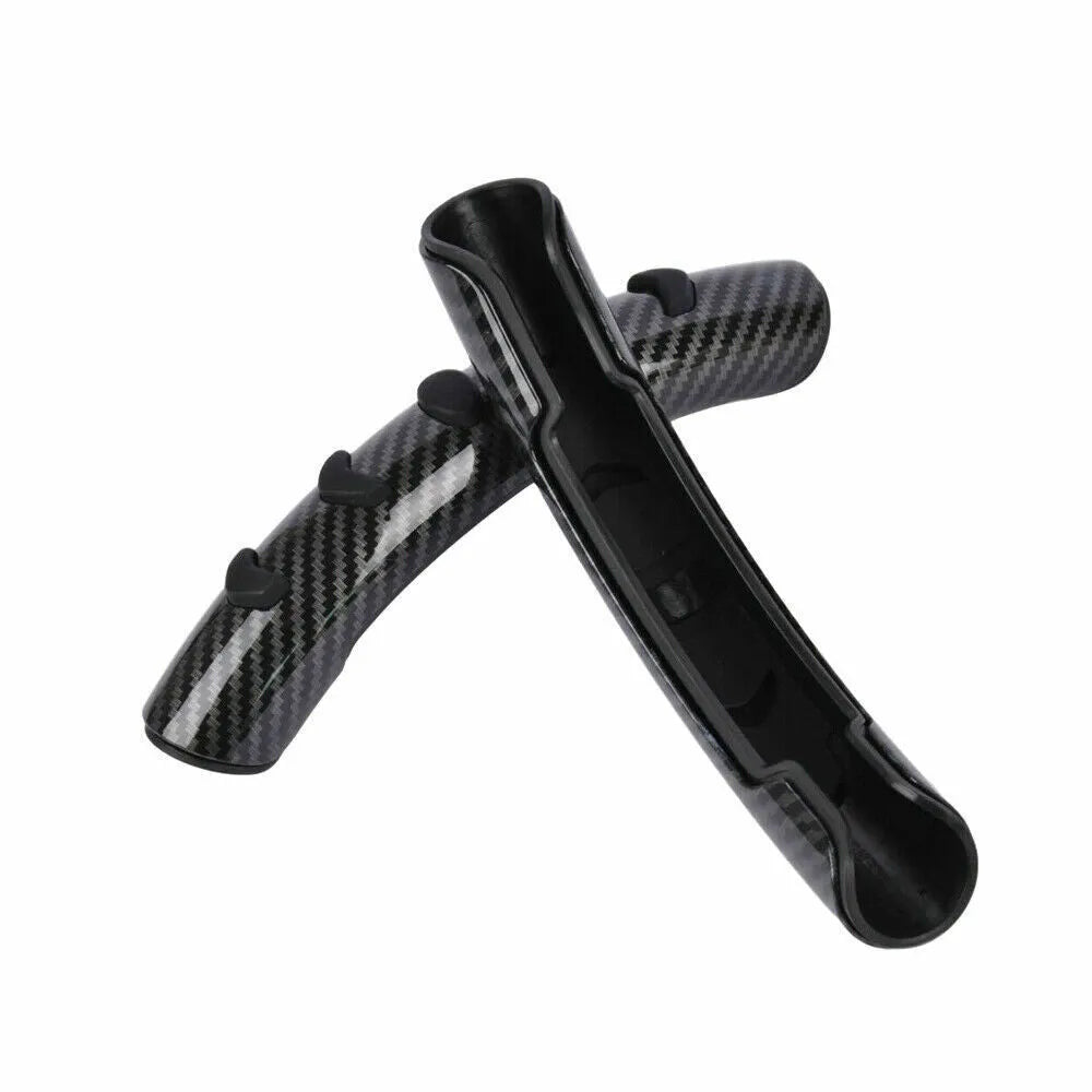 Carbon fibre black fibre steering wheel anti-slip sleeve for 38cm diameter wheels