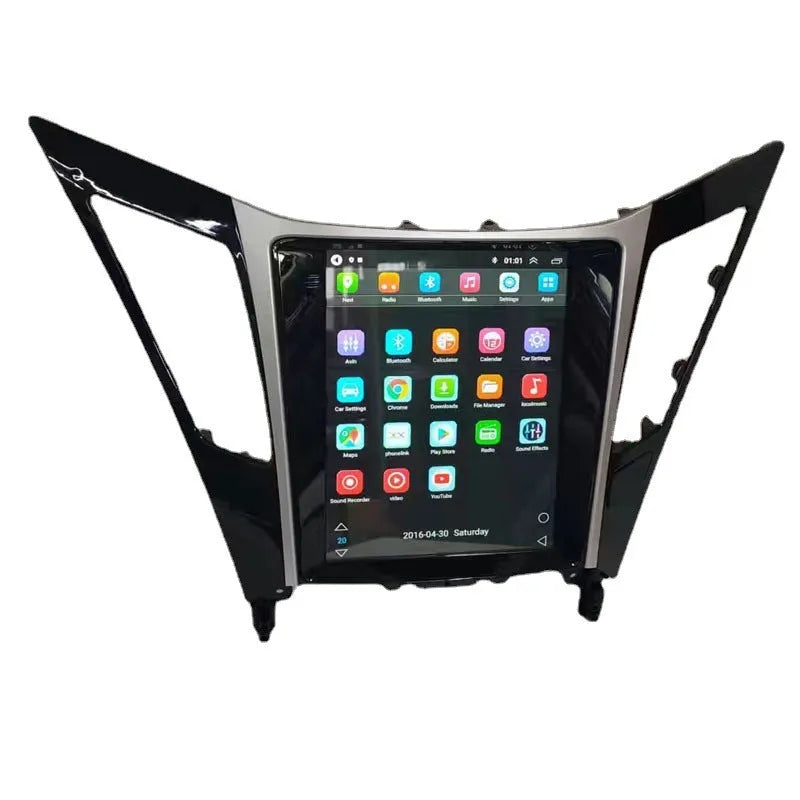 9.7-inch vertical Android car navigation system for Hyundai Sonata 2008 dashboard