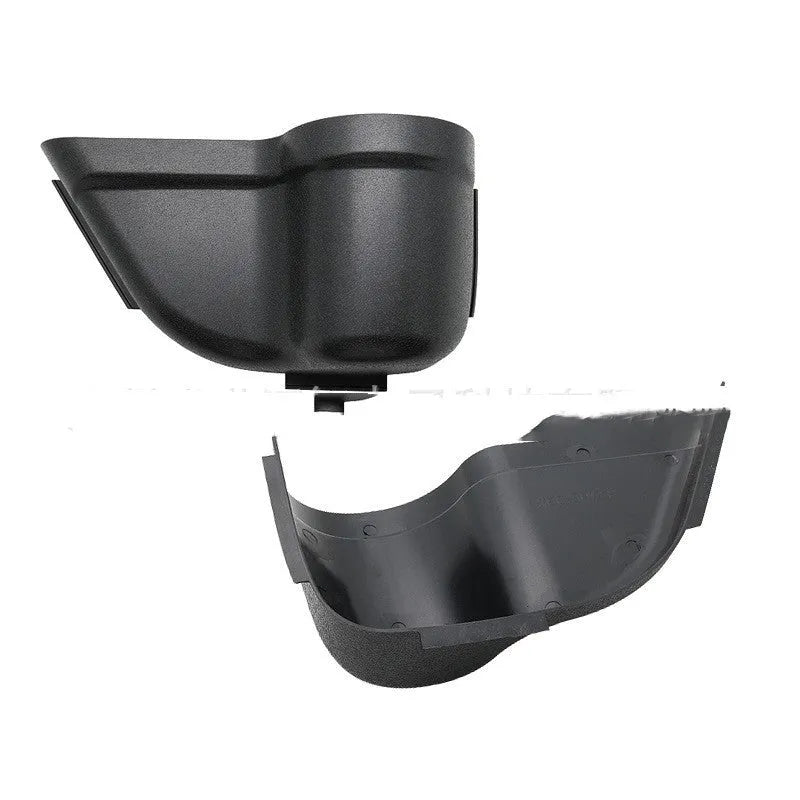 Black ABS plastic door storage organiser for Jeep Wrangler JK and JL models