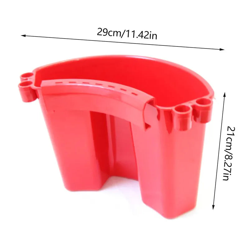 Car washing bucket in choice of black, red, blue or pink colours