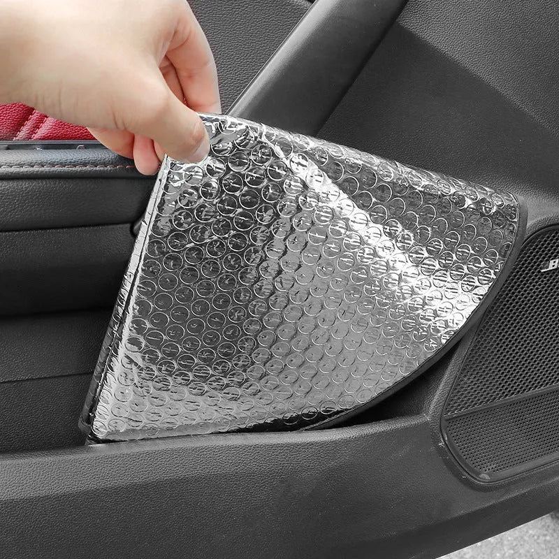 Car steering wheel sunshade cover made from aluminium foil for sun heat protection